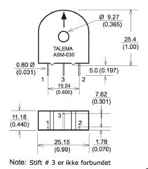 Dimensioner - ASM-030