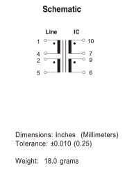 Schematic - Pins