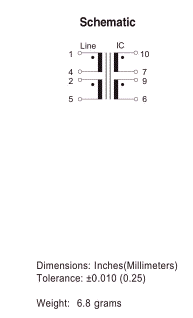 Schematic - Pins